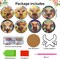 8 Pcs Diamond Art Painting Coasters Diamond Art Coasters with Holder, DIY Cow Coaster Diamond Painting Kits for Adults Beginners, Diamond Art Kits for Adults Arts and Crafts Supplies